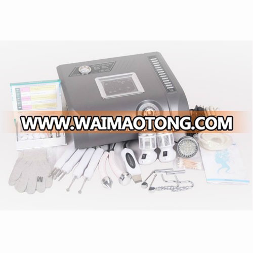 Microdermabrasion + Ultrasound + Bio + Photon + Skin Scrubber + Hot Cold Hammer + Microcurrent Gloves Multi Functional Machine (MM-001)