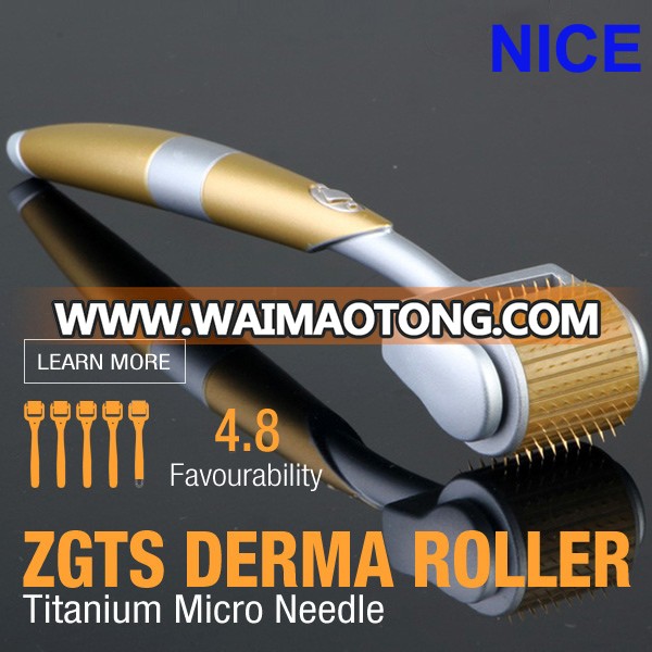 3 in 1 Titanium Micro Needle Skin Care Derma Roller Microneedle Dermaroller